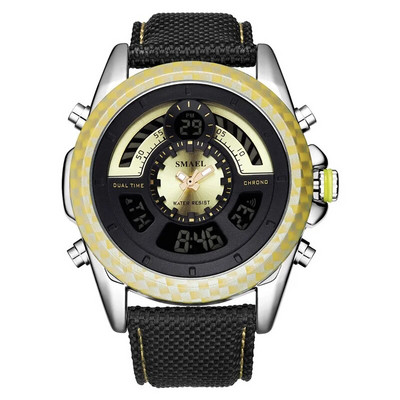 Digitaalsed meeste käekellad sõjaväelased SMAEL LED-kellad Käevõru Tasuta kohaletoimetamine Elektroonilised 1369 Lahedad meeste veekindlad spordikellad