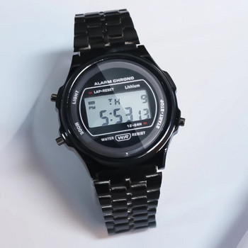 Ανδρικό ρολόι Classic Steel LED Ψηφιακά ρολόγια Ξυπνητήρι Χρονογράφος Ηλεκτρονικό Αθλητικό Ρολόι χειρός για άνδρες γυναίκες erkek kol saati