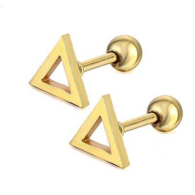 Γεωμετρικά σκουλαρίκια από ανοξείδωτο ατσάλι Μίνι Στρογγυλά Σκουλαρίκια Αστέρι για Γυναικεία Ανδρικά Πανκ Vintage Σκουλαρίκια Cute Girls Party Ανδρικά κοσμήματα