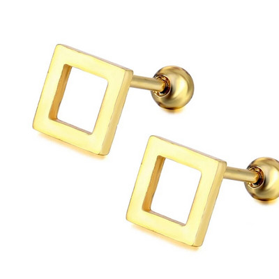 Γεωμετρικά σκουλαρίκια από ανοξείδωτο ατσάλι Μίνι Στρογγυλά Σκουλαρίκια Αστέρι για Γυναικεία Ανδρικά Πανκ Vintage Σκουλαρίκια Cute Girls Party Ανδρικά κοσμήματα