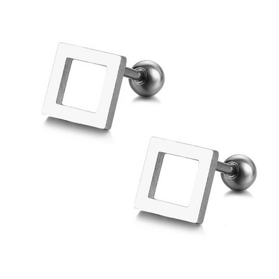 Γεωμετρικά σκουλαρίκια από ανοξείδωτο ατσάλι Μίνι Στρογγυλά Σκουλαρίκια Αστέρι για Γυναικεία Ανδρικά Πανκ Vintage Σκουλαρίκια Cute Girls Party Ανδρικά κοσμήματα