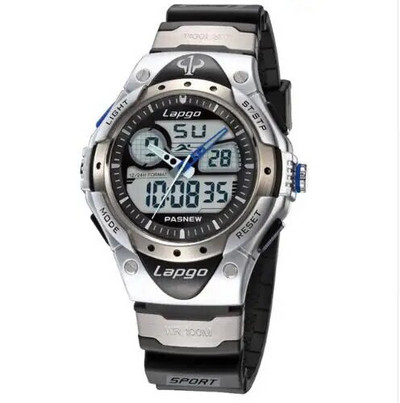 PASNEW Ανδρικά Ρολόγια Μόδα Αθλητικά Ρολόγια Ανδρικά Ηλεκτρονικά Ρολόγια Χαλαζίας Led Ψηφιακά Αναλογικά Ρολόγια Χαλαζίας 10bar Ρολόι κατάδυσης