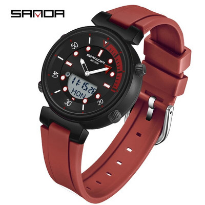 Ανδρικά ψηφιακά αθλητικά ρολόγια χειρός μόδας μικρό καντράν Αδιάβροχα ανδρικά ρολόγια από χαλαζία Γυναικεία Ηλεκτρονικά στρατιωτικά ρολόγια χειρός