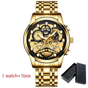 2022 най-продаван марков ръчен часовник електронен кварцов кух тренд кварцов часовник мъжки подарък водоустойчив моден луксозен часовник