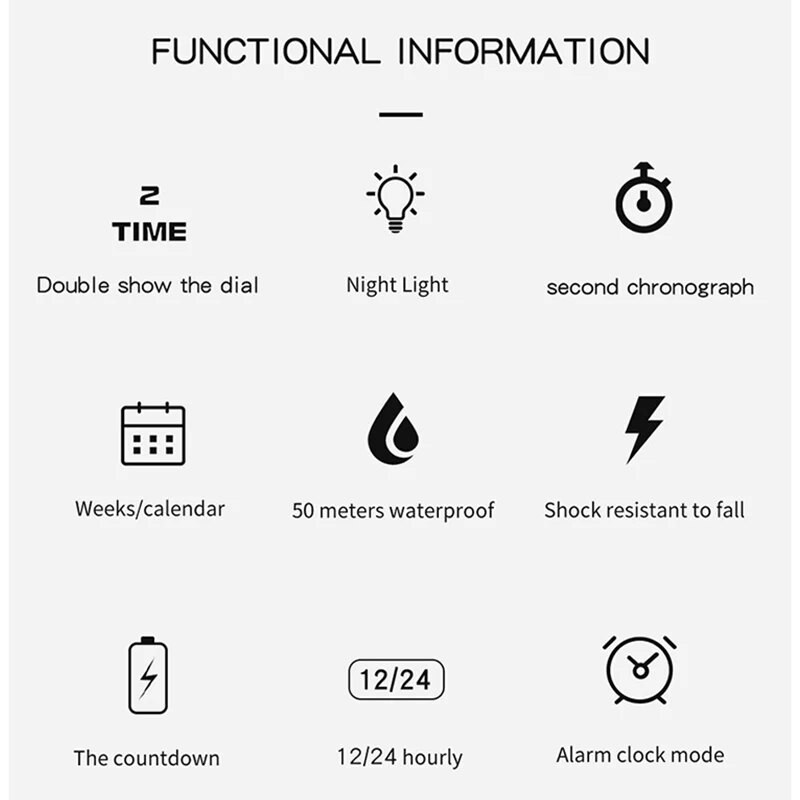 Μόδα Πολυτελές Ψηφιακό Ρολόι Ανδρικά Γυναικεία Ηλεκτρονικά Ρολόγια Αθλητικό Ρολόι χειρός για αγόρι και κορίτσι SANDA Επωνυμία Hour