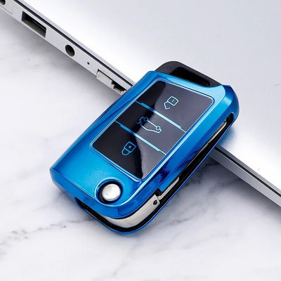 Μαλακό κάλυμμα θήκης κλειδιού αυτοκινήτου TPU για Volkswagen για VW Golf 7 Mk7 Seat Ibiza Leon FR 2 Altea Aztec για Skoda Octavia