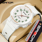 2023 Sanda 6123 käekell Kuum Müüa elektrooniline meeste digitaalne välitingimustes lihtne öölamp veekindel noortekellade hulgimüük