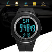 2023. aasta digitaalsed kellad meestele, must 50M sukeldumistaktikaline käekell, suure sihverplaadiga veekindlad elektroonilised sõjaväekellad, uued