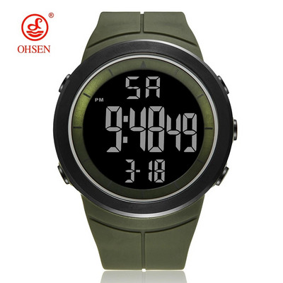 2023. aasta digitaalsed kellad meestele, must 50M sukeldumistaktikaline käekell, suure sihverplaadiga veekindlad elektroonilised sõjaväekellad, uued