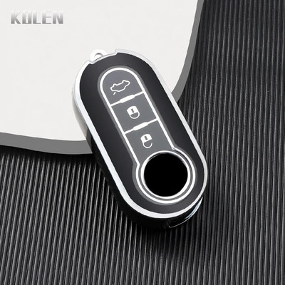 TPU auto kaugjuhtimispuldi võtmeümbrise kaane kate Fiat 500 Ducato Panda 500L Punto Lancia Musa jaoks Citroeni hüppaja jaoks Peugeot Boxeri jaoks