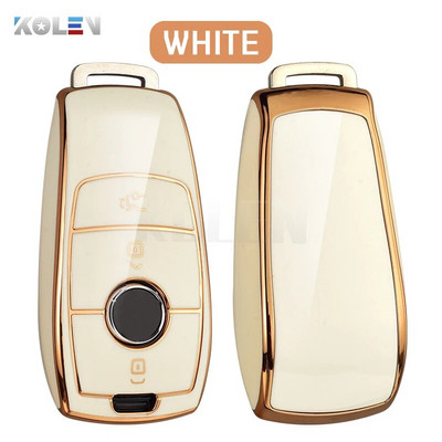 Moodne TPU auto kaugjuhtimispuldi võtmeümbrise kate Mercedes Benz ACESG klassi GLC CLE CLA GLB GLS W177 W205 W213 W222 X167 AMG jaoks