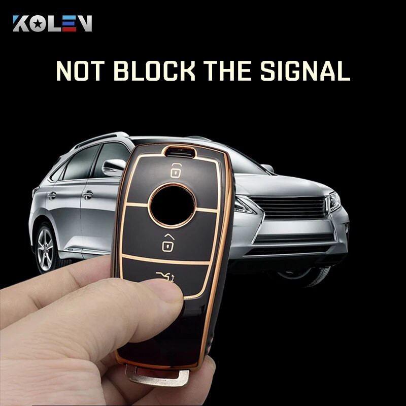 Moodne TPU auto kaugjuhtimispuldi võtmeümbrise kate Mercedes Benz ACESG klassi GLC CLE CLA GLB GLS W177 W205 W213 W222 X167 AMG jaoks