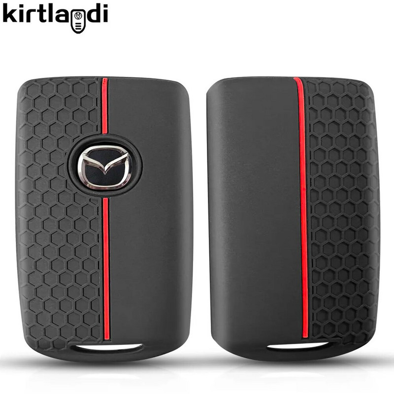 κλειδοθήκη σιλικόνης για κάλυμμα κλειδιών θήκη κλειδιού αυτοκινήτου για mazda 3 6 cx30 MX30 cx9 x9 cx5 x5 cx8 MX5 ss30 αξεσουάρ