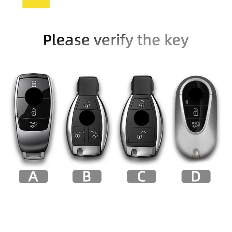 Husă din piele pentru chei de mașină pentru Mercedes Benz ACESG Class GLC CLE CLA GLB GLS W177 W205 W213 W222 X167 AMG Fob Accesorii din piele intoarsa