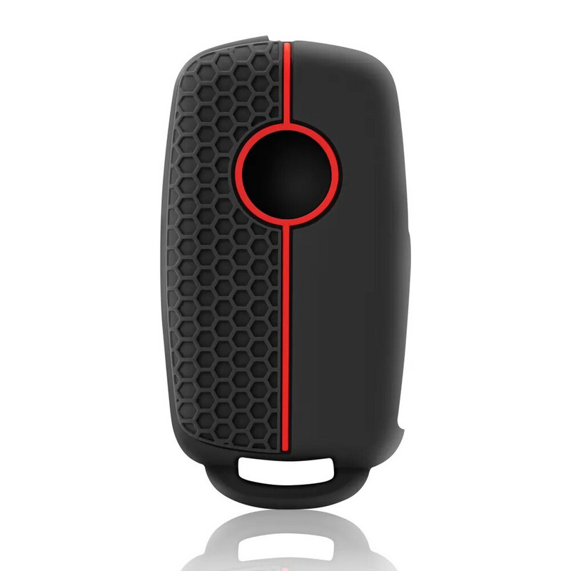 2 nupuga silikoonist klappkummist autovõtme ümbris VW Volkswagen Amarok Polo Golf 5 6 7 MK4 Bora Jetta Altea Alhambra jaoks