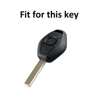 TPU Калъф за ключове за кола Протектор Shell Fob Държач за BMW 3 5 7 Series E38 E39 E46 E83 M5 325i X3 X5 Z3 Z4 Аксесоари