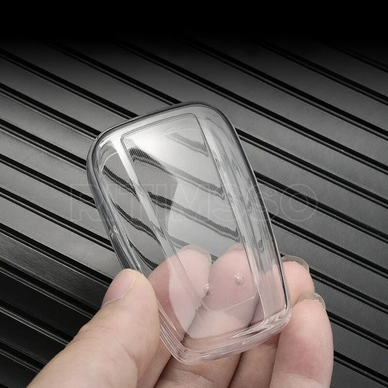 Προστατευτικό θήκης κλειδιού αυτοκινήτου Μαλακό κάλυμμα κλειδιού TPU Αξεσουάρ αυτοκινήτου για Toyota Prius Camry Corolla C-HR CHR RAV4 Prado 2018 2022