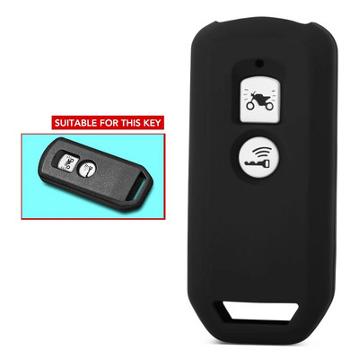 Silikoonist võtmeümbris Honda PCX 150 hübriid X-ADV SH125 Scoopy SH300 Forza 125 300 2018 mootorratta tõukeratta 2 nupuga nutikas võtmes