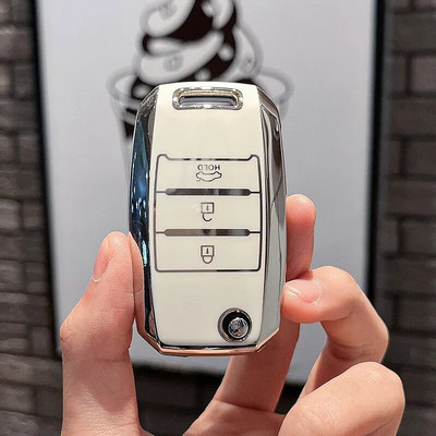 Νέο κάλυμμα θήκης κλειδιού αυτοκινήτου TPU Shell Fob για KIA RIO 3 K2 K3 K4 K5 Sportege Picanto Optima Soul Ceed Sorento Forte Stinger Cerato