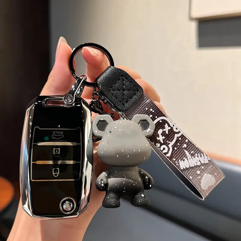 Νέο κάλυμμα θήκης κλειδιού αυτοκινήτου TPU Shell Fob για KIA RIO 3 K2 K3 K4 K5 Sportege Picanto Optima Soul Ceed Sorento Forte Stinger Cerato