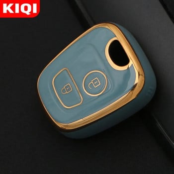 Θήκη TPU Car 2Button Key Cover για Peugeot 106 107 206 207 307 for Citroen C1 C2 C3 C4 XSARA PICASSO for Toyota AYGO Protector