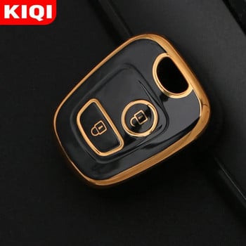 Θήκη TPU Car 2Button Key Cover για Peugeot 106 107 206 207 307 for Citroen C1 C2 C3 C4 XSARA PICASSO for Toyota AYGO Protector