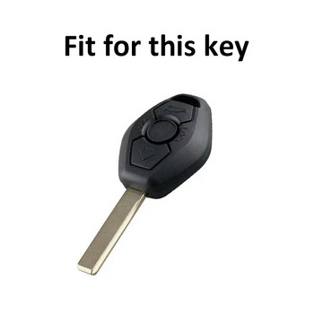 Калъф за ключове за кола Shell Fob Ключодържател за BMW E38 E39 E46 E83 E53 E60 E63 E61 E64 E83 E85 E86 M5 325i X3 X5 Z3 Z4 3 5 7 Series
