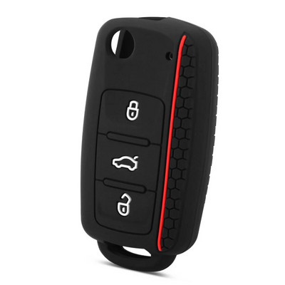 Silikoonist auto võtmeümbris Volkswagen polo passat golf 5 6 jetta tiguan Gol CrossFox Plus Eos Scirocco Beetle auto stiil