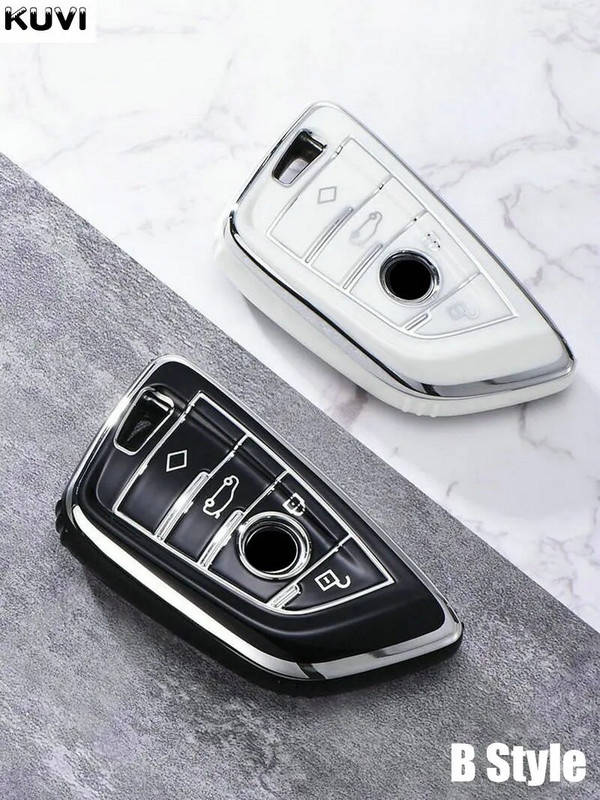 TPU autovõtme korpuse kaane korpuse pult BMW F30 F31 F32 F34 F20 F21 F07 F10 1 3 5 7 seeria X1 X3 G01 X4 G02 X5 F15 F16 M3 M4 jne jaoks