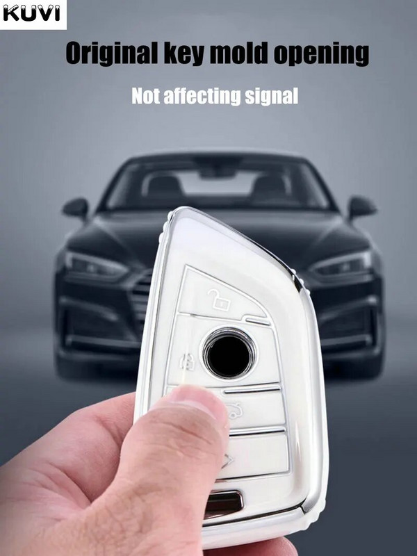 TPU autovõtme korpuse kaane korpuse pult BMW F30 F31 F32 F34 F20 F21 F07 F10 1 3 5 7 seeria X1 X3 G01 X4 G02 X5 F15 F16 M3 M4 jne jaoks