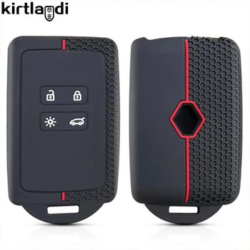 Силиконов калъф за ключове за Renault Austral Kadjar Clio Megane Captur Arkana Koleos Zoe Scenic Dacia Sandero Duster Logan Jogger