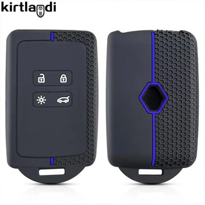 Husa silicon pentru chei pentru Renault Austral Kadjar Clio Megane Captur Arkana Koleos Zoe Scenic Dacia Sandero Duster Logan Jogger