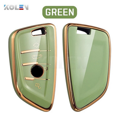 Modni TPU automobilski daljinski ključ, poklopac školjke za BMW X1 X3 X5 X6 X7 1 3 5 6 7 serije G20 G30 G11 F15 F16 G01 G02 F48 bez ključa