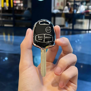 ΝΕΑ Θήκη κλειδιού αυτοκινήτου TPU Κάλυμμα Shell Fob για Mitsubishi Evolution Lancer EX Grandis Outlander Triton Pajero ASX Keychain Protected