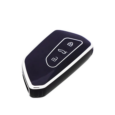 TPU automašīnas atslēgas korpusa vāciņš priekš VW Volkswagen Golf 8 MK8 ID.3 ID.4 Cupra Skoda Octavia A8 SEAT Leon MK4 2020 2021 Formentor Tarraco