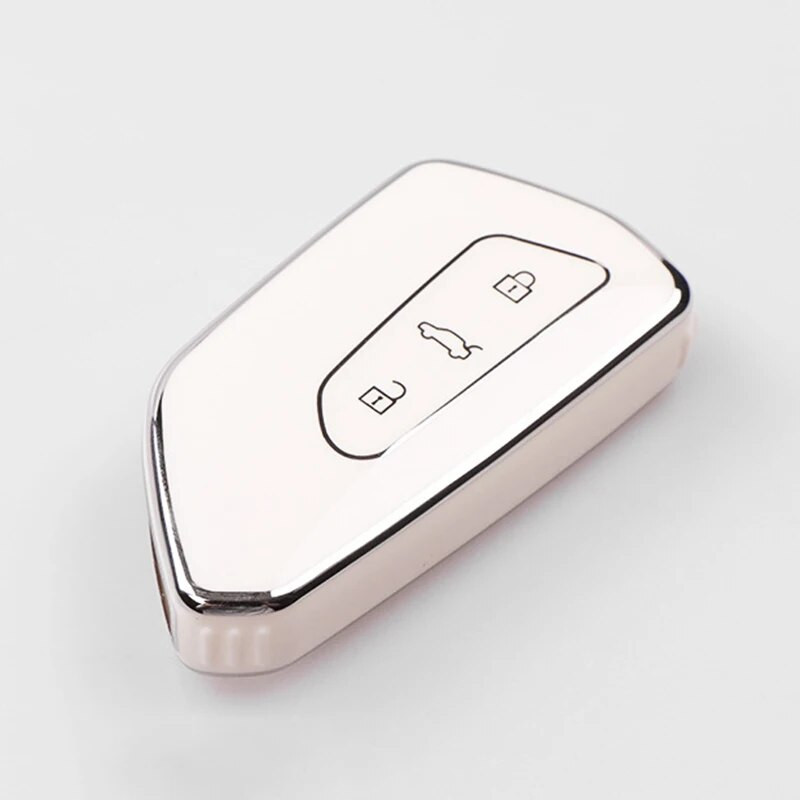 TPU automobilio raktų dėklo dangtelis, skirtas VW Volkswagen Golf 8 MK8 ID.3 ID.4 Cupra Skoda Octavia A8 SEAT Leon MK4 2020 2021 Formentor Tarraco