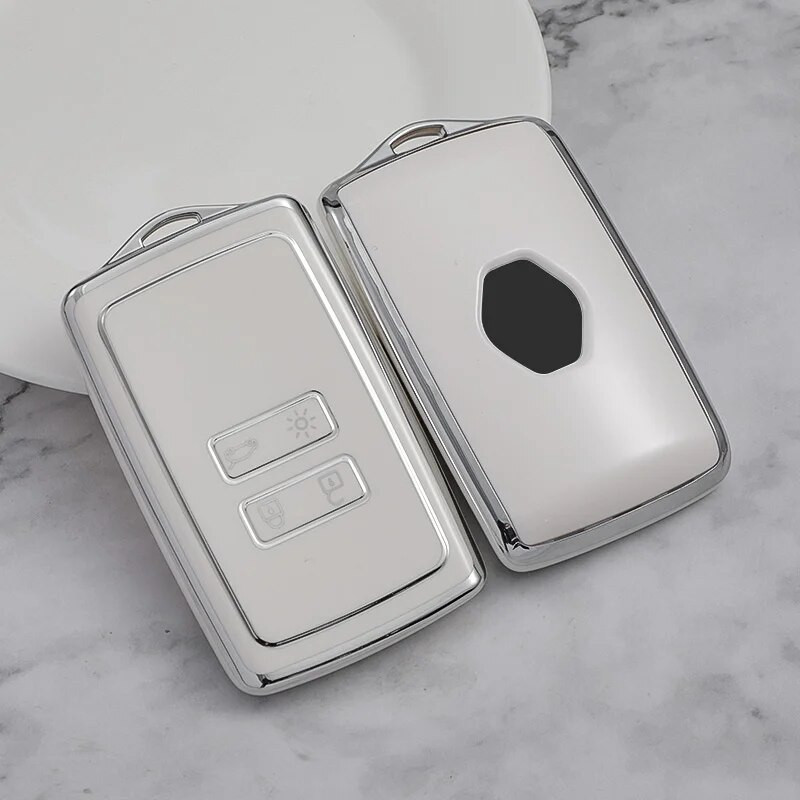 Θήκη για κάλυμμα κλειδιού αυτοκινήτου για Renault Koleos Kadjar Scenic Megane Sandero Espace Clio Captur Kangoo Laguna Talisman Twi αξεσουάρ