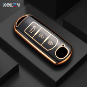 Moodne TPU auto kaugjuhtimispuldi võtmeümbrise kate Mazda 2 3 5 6 BL BM GJ Atenza Axela Demio CX-3 CX3 CX-5 CX5 CX7 CX-9 CX8 võtmeta jaoks