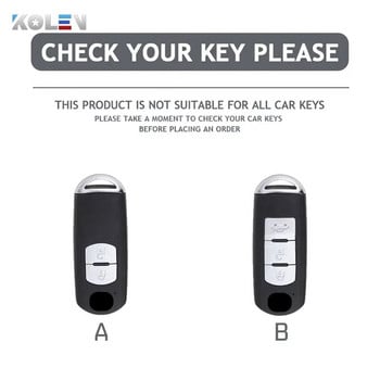 Fashion TPU Car Remote Car Remote Key Case Shell For Mazda 2 3 5 6 BL BM GJ Atenza Axela Demio CX-3 CX3 CX-5 CX5 CX7 CX-9 CX8 Keyless