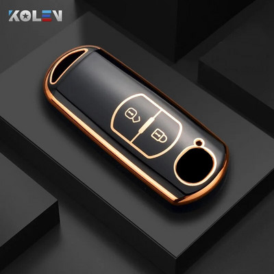 Moodne TPU auto kaugjuhtimispuldi võtmeümbrise kate Mazda 2 3 5 6 BL BM GJ Atenza Axela Demio CX-3 CX3 CX-5 CX5 CX7 CX-9 CX8 võtmeta jaoks