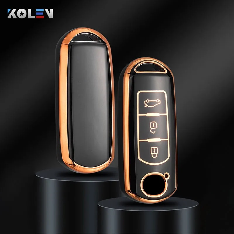 Moodne TPU auto kaugjuhtimispuldi võtmeümbrise kate Mazda 2 3 5 6 BL BM GJ Atenza Axela Demio CX-3 CX3 CX-5 CX5 CX7 CX-9 CX8 võtmeta jaoks