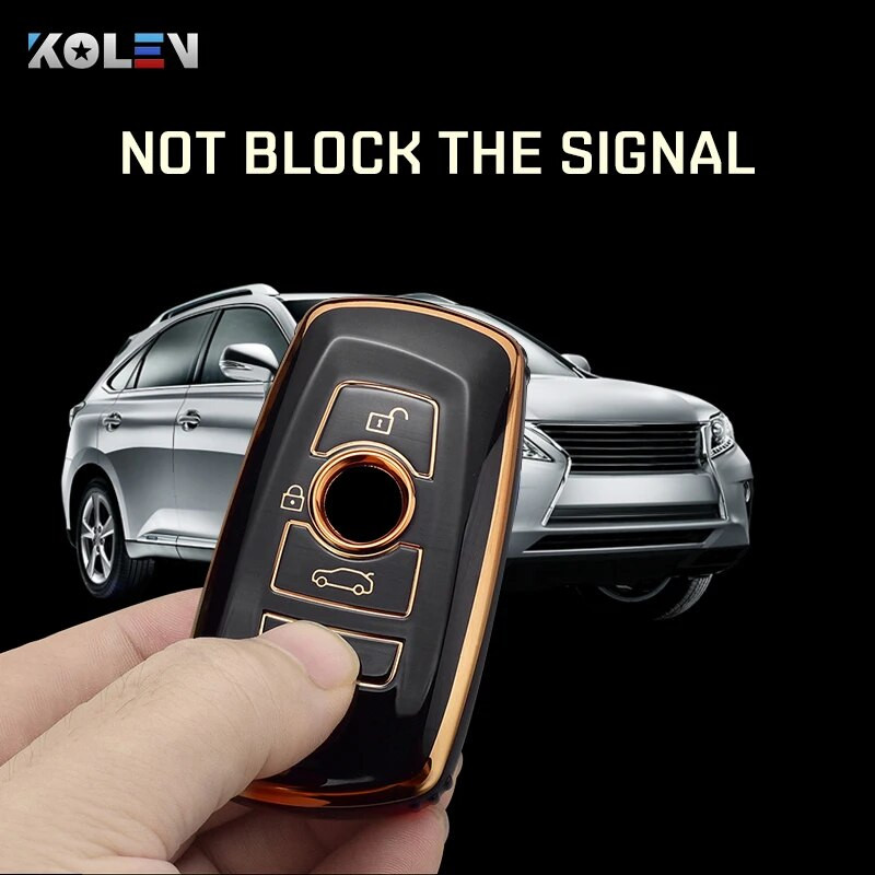 Modni TPU automobilski daljinski ključ, maska za BMW 1 3 5 7 serije X1 X3 X4 X5 F10 F15 F16 F20 F30 F18 F25 M3 M4 E34 Dodaci