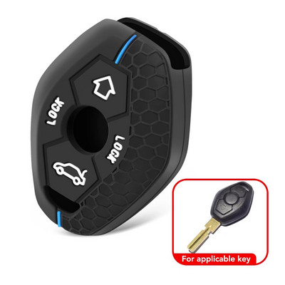 Autonupp Võtmekoti võti Case Protector Võtmekarp kaitsekate BMW X3 X5 Z3 Z4 3 5 7 seeria E38 E39 E46 E83 M5 325i jaoks