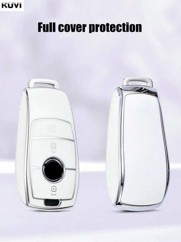 Uus TPU auto kaugjuhtimispuldi võtmeümbrise kate Mercedes Benz ACESG klassi GLC CLE CLA GLB GLS W177 W205 W213 W222 X167 AMG jaoks