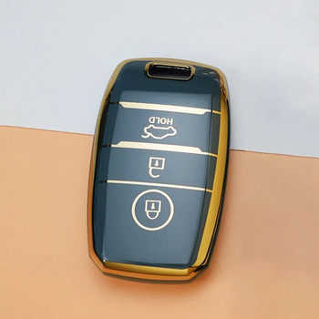 Κέλυφος TPU 3/4 κουμπιών για KIA Rio Rio5 Sportage Ceed Cerato K3 KX3 K4 K5 Sorento Optima Picanto Car Remote Smart Key Case