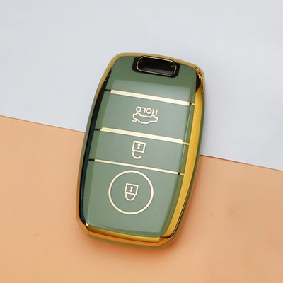 Κέλυφος TPU 3/4 κουμπιών για KIA Rio Rio5 Sportage Ceed Cerato K3 KX3 K4 K5 Sorento Optima Picanto Car Remote Smart Key Case