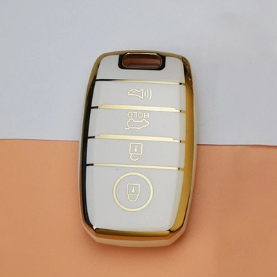 Κέλυφος TPU 3/4 κουμπιών για KIA Rio Rio5 Sportage Ceed Cerato K3 KX3 K4 K5 Sorento Optima Picanto Car Remote Smart Key Case