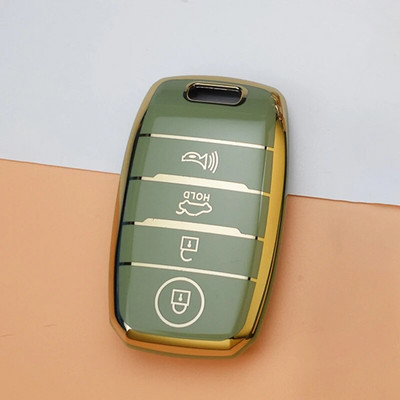Κέλυφος TPU 3/4 κουμπιών για KIA Rio Rio5 Sportage Ceed Cerato K3 KX3 K4 K5 Sorento Optima Picanto Car Remote Smart Key Case