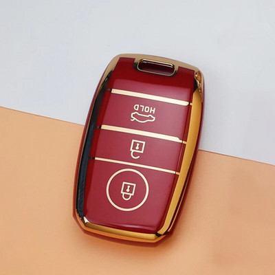 Κέλυφος TPU 3/4 κουμπιών για KIA Rio Rio5 Sportage Ceed Cerato K3 KX3 K4 K5 Sorento Optima Picanto Car Remote Smart Key Case