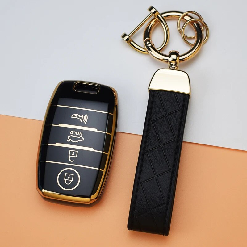 Κέλυφος TPU 3/4 κουμπιών για KIA Rio Rio5 Sportage Ceed Cerato K3 KX3 K4 K5 Sorento Optima Picanto Car Remote Smart Key Case